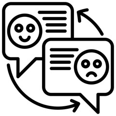 Interface Management Linieal Icon