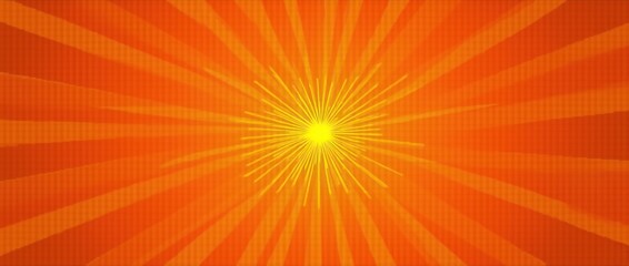 Obraz premium Orange lines swirl from a central point, forming a vibrant and dynamic backdrop