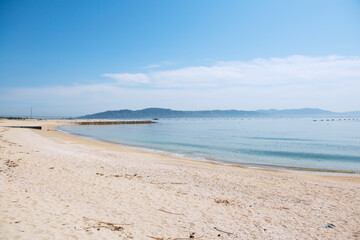 明石の海の風景
