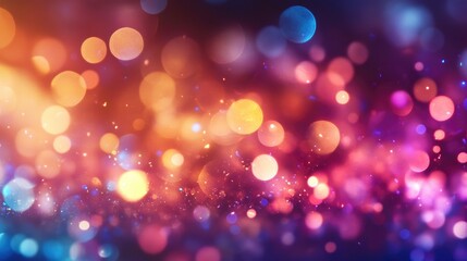 Abstract Blurred Colorful Background 