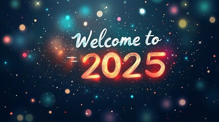 Happy 2025 Illustrations