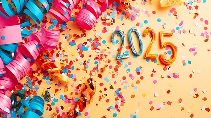 Happy 2025 illustrations