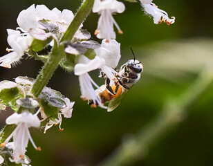bee on a flower