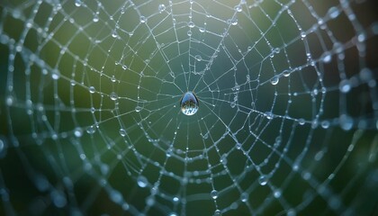 Fototapeta premium spider on web