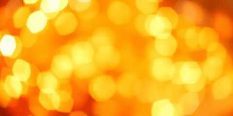 Fototapeta premium Abstract orange bokeh background with a soft and dreamy effect, perfect for adding a pop of color and warmth to any project, design, glowing, warmth