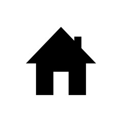 Home icon. Minimal home icon - web homepage symbol - vector website sign.