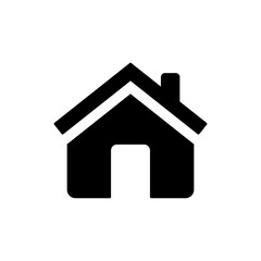 Home icon. Minimal home icon - web homepage symbol - vector website sign.