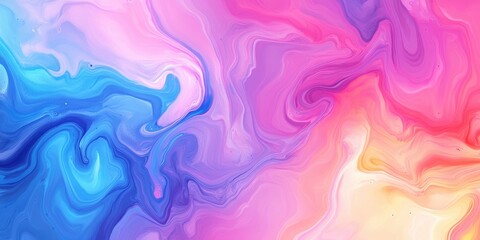 Fototapeta premium Colorful abstract painting background. Liquid marbling paint background. Fluid painting abstract texture. Intensive colorful mix of acrylic vibrant colors.