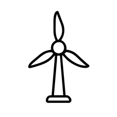 Electric Windmill Icon
