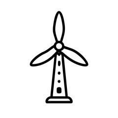 Electric Windmill Icon
