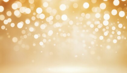 Abstract cream background with blurry festival lights and outdoor celebration bokeh