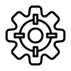 target Line Icon