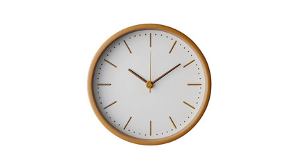 Classic Wooden Wall Clock With Elegant Design for Home or Office Interiors