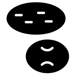 Chips Cookies Food Glyph Icon