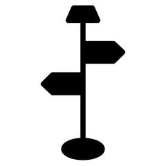 City Dorection Life Glyph Icon