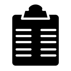 Fototapeta premium Paper Education School Glyph Icon