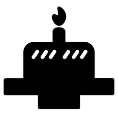 Kid Children Food Glyph Icon