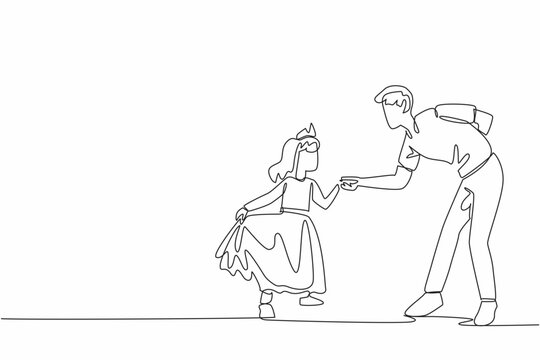 Single continuous line drawing mother lying on the floor lifting her daughter. Like an airplane. Play together. Pampering children. National Single Parent Day. One line design vector illustration