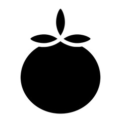 Food Fruit Eat Glyph Icon