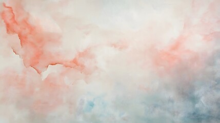 Obraz premium Abstract watercolor background with fire, smoke, and cloud textures in orange, red, and yellow tones, creating a vintage, artistic atmosphere with a warm, fiery design