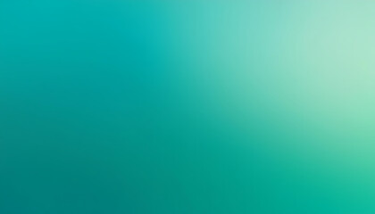 Fototapeta premium Teal Green Gradient Background Abstract Smooth Texture for Design Projects