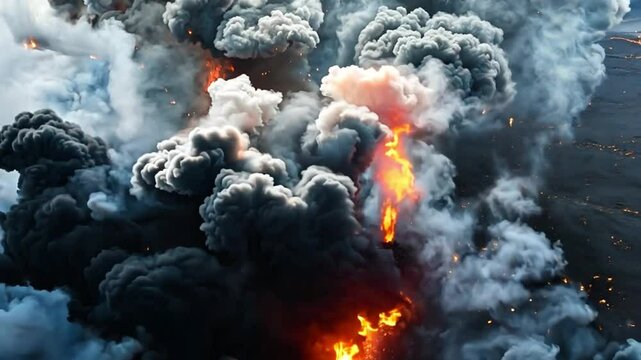 Firecracker footage 4K