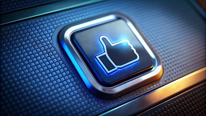 Simple Social Media Like & Share Macro Animation