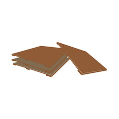wooden pallet icon, vectors illustration