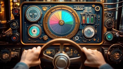 Control disc type mechanical instruments