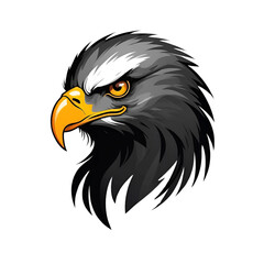 Fototapeta premium Eagle Head Illustration, vector Illustration