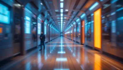 Fototapeta premium modern subway station