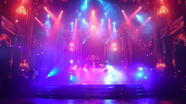 ライブのステージ