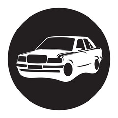 Obraz premium car image icon vectors illustration symbol
