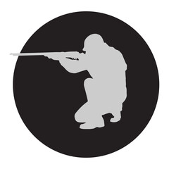 sniper vector illustration symbol design