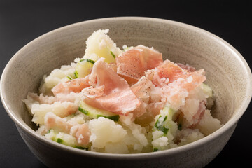 生ハム　ポテトサラダ