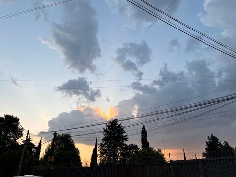 Nuber de atardecer 