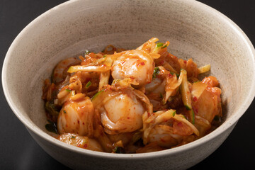 ホタテ　キムチ