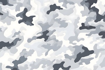 Gray and White Camouflage Pattern