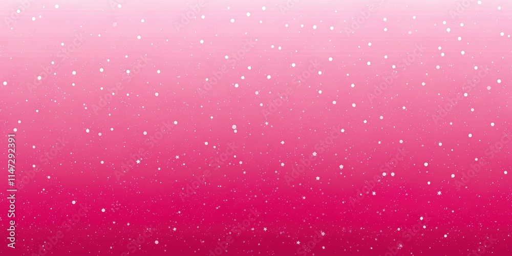 Poster a soft pink gradient background with scattered white circles and stars, evoking a dreamy and celesti