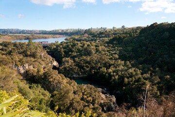 the Aratiatia Rapids - Powerful River Flow