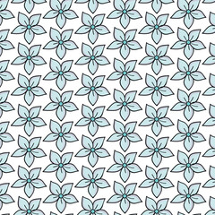 seamless pattern with flowers