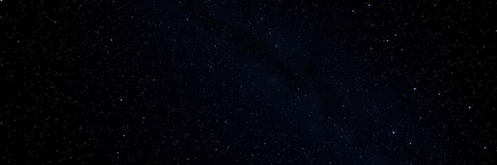 Night sky with stars sparkling on black background, creating a mesmerizing and dreamscape scene, universe, sparkling