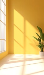 Fototapeta premium mordern interior Image clean simple background,generation AI