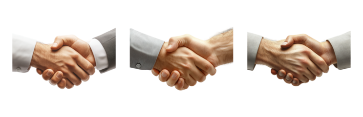 Business Agreement Handshake Images for Partnership Isolated on transparent background