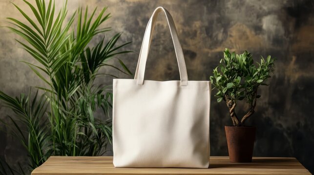 Totebag Mockup Simple Minimalist Design