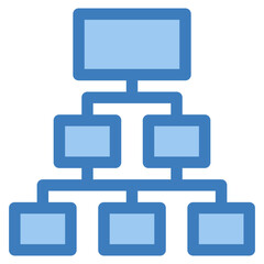 Hierarchy Icon Element For Design