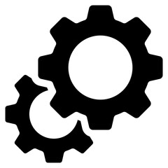 Configuration Icon Element For Design