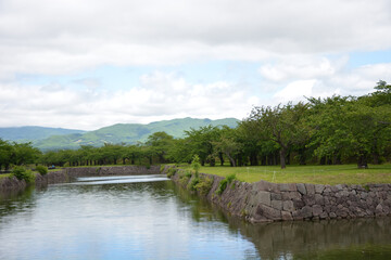 Obraz premium 北海道の観光地 五稜郭
