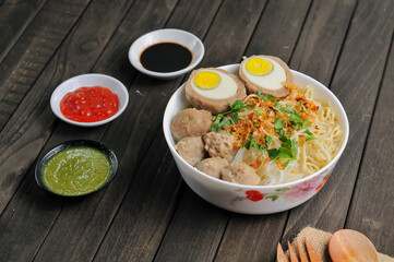 Meatballs are a processed meat dish made from ground meat, flour and spices, then formed into balls...