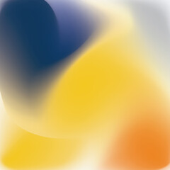 Navy yellow orange gray Gradient color